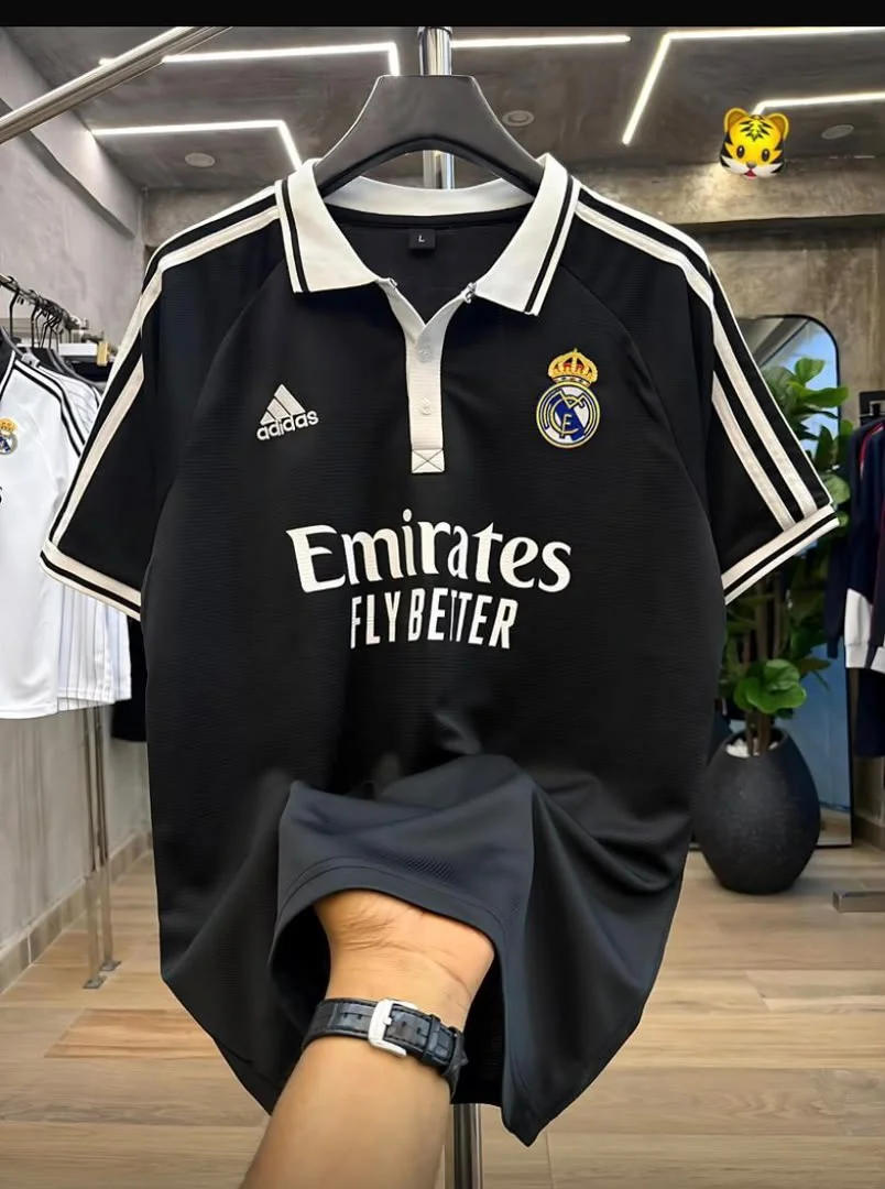 Real Madrid black jersey